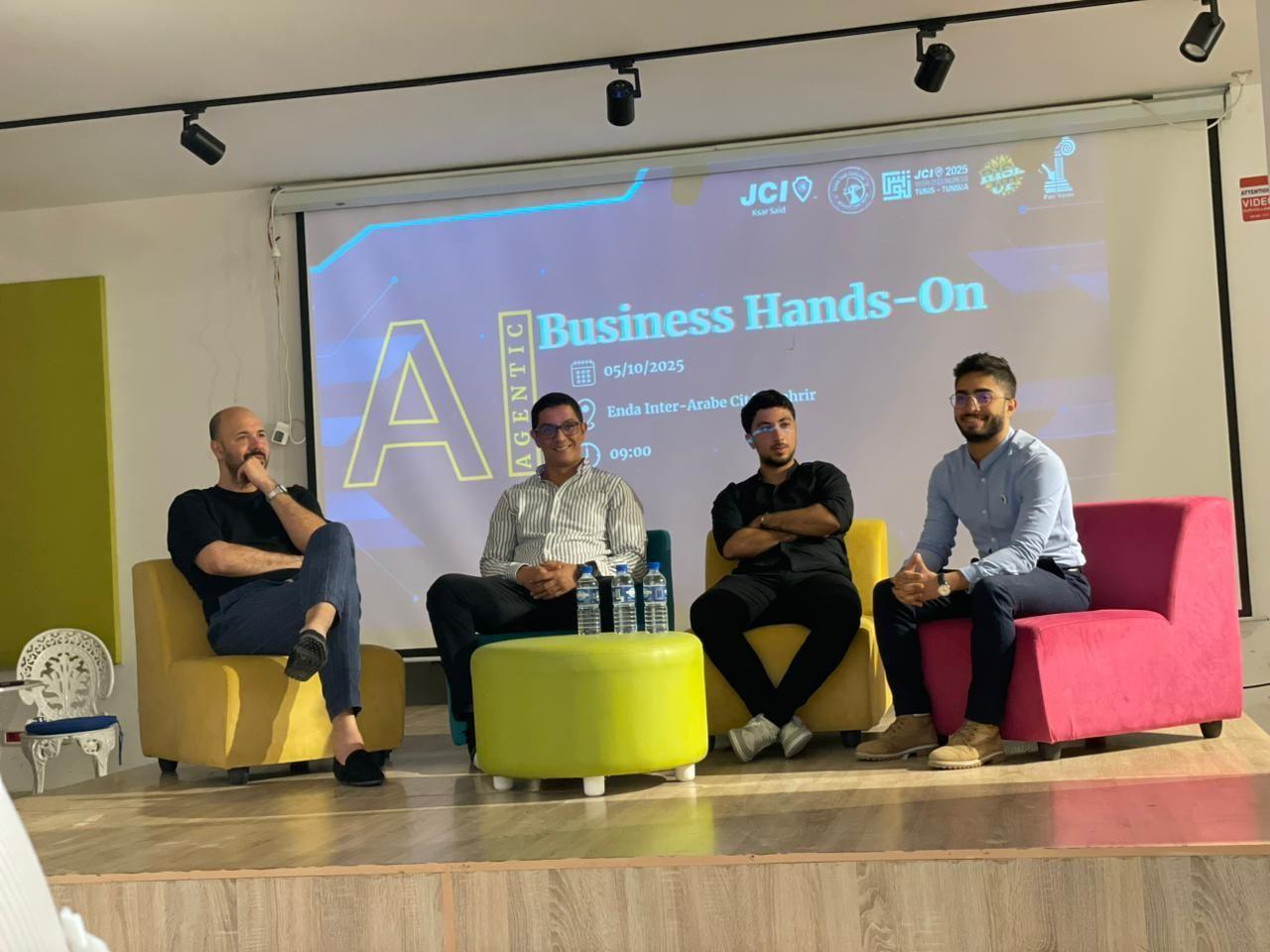 Panel Speaker – JCI Ksar Said: Future of AI image 1